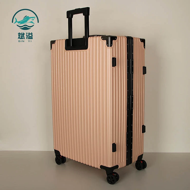 Aluminum suitcase luggage with TSA Lock